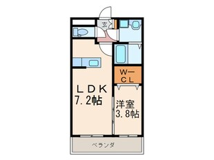 プレミールＮａｋａｍａⅢの物件間取画像